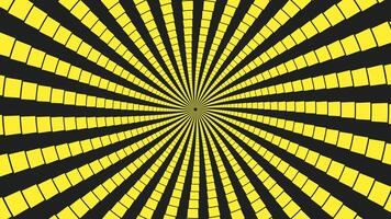 Abstract spiral dotted urgency round background. vector