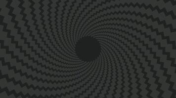 Abstract spiral dotted urgency round background. vector