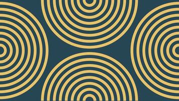 Abstract spiral dotted wavy line round urgency two color contrast  background vector