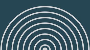 Abstract spiral dotted wavy line round urgency two color contrast  background vector