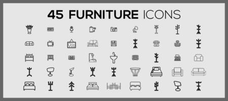 Factory icon pack, with outline icon style. Industrial buildings flat icon set. Plants and factories stickers icon set. vector