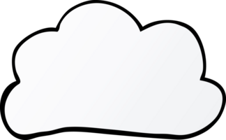 tekenfilm doodle weer wolk png