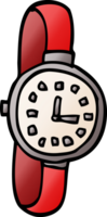 Cartoon-Doodle-Uhr png