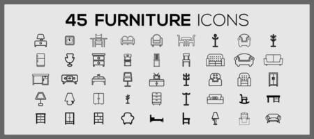 Factory icon pack, with outline icon style. Industrial buildings flat icon set. Plants and factories stickers icon set. vector