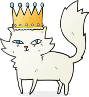 cartoon posh cat png