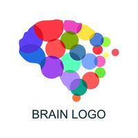 Brain logo. Brain icon. Vector