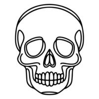skull and crossbone vector