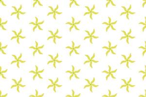 Flower pattern design in nature concept vector