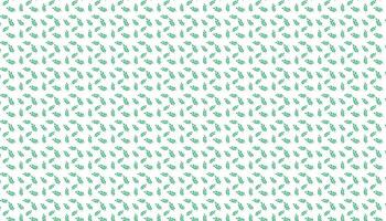 hand draw floral flower seamless pattern of green leaves Spring horizontal style Vector Design on a white background, Curtain, carpet, wallpaper, clothing, wrapping