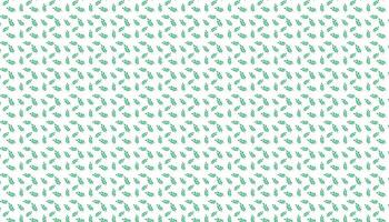 hand draw floral flower seamless pattern of green leaves Spring horizontal style Vector Design on a white background, Curtain, carpet, wallpaper, clothing, wrapping