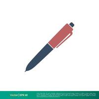 Pen - Education Icon Vector Logo Template Illustration Design. Vector EPS 10.