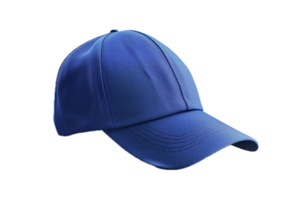 AI generated Blue Baseball Cap png