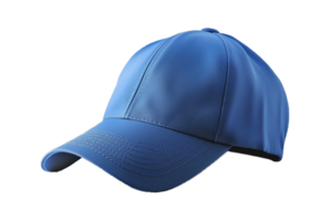 AI generated Blue Baseball Cap png