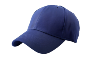 ai generado azul béisbol gorra png