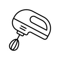 Hand Mixer Icon Vector Design