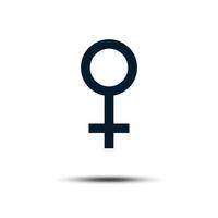 Women Gender Sign Icon Vector Logo Template Illustration Design EPS 10.