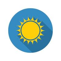 Sun icon. sun logo for web design vector