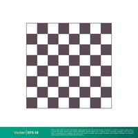 ajedrez tablero icono vector logo modelo ilustración diseño. vector eps 10