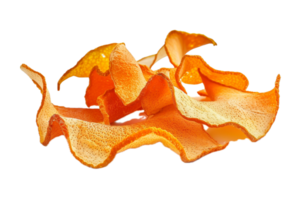 ai genererad vriden orange skala spiraler png