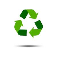 Recycle Recycling Icon Vector Logo Template Illustration Design EPS 10.