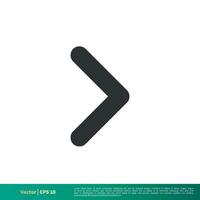 Next Arrow - UI Icon Vector Logo Template Illustration Design. Vector EPS 10.