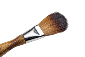 ai genererad närbild av paintbrush borst png