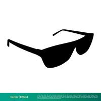 Sunglasses Summer Icon Vector Logo Template Illustration Design. Vector EPS 10.