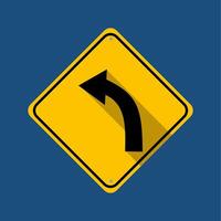 Traffic sign. Road sign isolated on the background vector