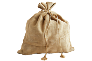 AI generated Burlap Sack png