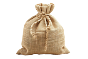 AI generated Burlap Sack png