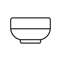 Bowl Icon Vector Design