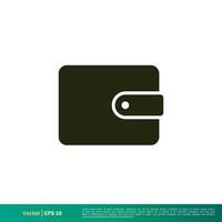 Wallet Icon Vector Logo Template Illustration Design. Vector EPS 10.