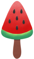 Watermelon ice cream png