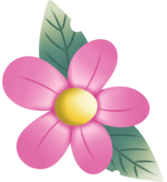 Cute flower illustration for Easter celebration png