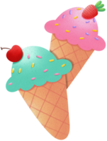 Ice cream in Summer png