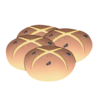 Hot cross buns png