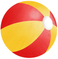 Beach ball in summer png