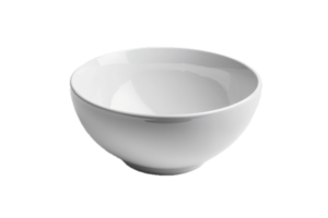 AI generated Empty White Ceramic Bowl png