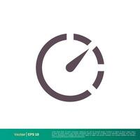 Stopwatch Icon Vector Logo Template Illustration Design. Vector EPS 10.