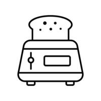 Toaster Icon Vector Design Illustration