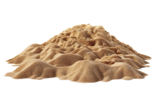 ai gegenereerd getextureerde zand duinen PNG