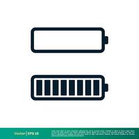 Battery Icon Vector Logo Template Illustration EPS 10.