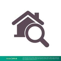 Home or House, Building, Real Estate Icon Vector Logo Template Illustration Design. Vector EPS 10.