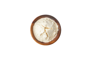 AI generated Flour in Wooden Spoon png