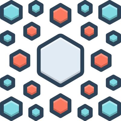 Vector color icon for executives