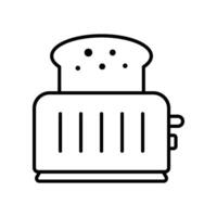 Toaster Icon Vector Design Illustration