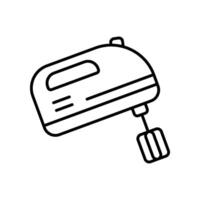 Hand Mixer Icon Vector Design