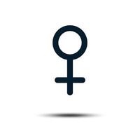 Women Gender Sign Icon Vector Logo Template Illustration Design EPS 10.