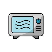 Microwave Icon Vector Design Illustration