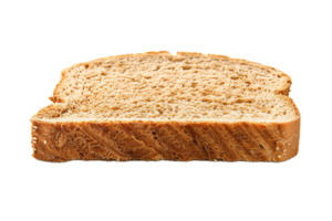 AI generated Whole Wheat Bread Slice png